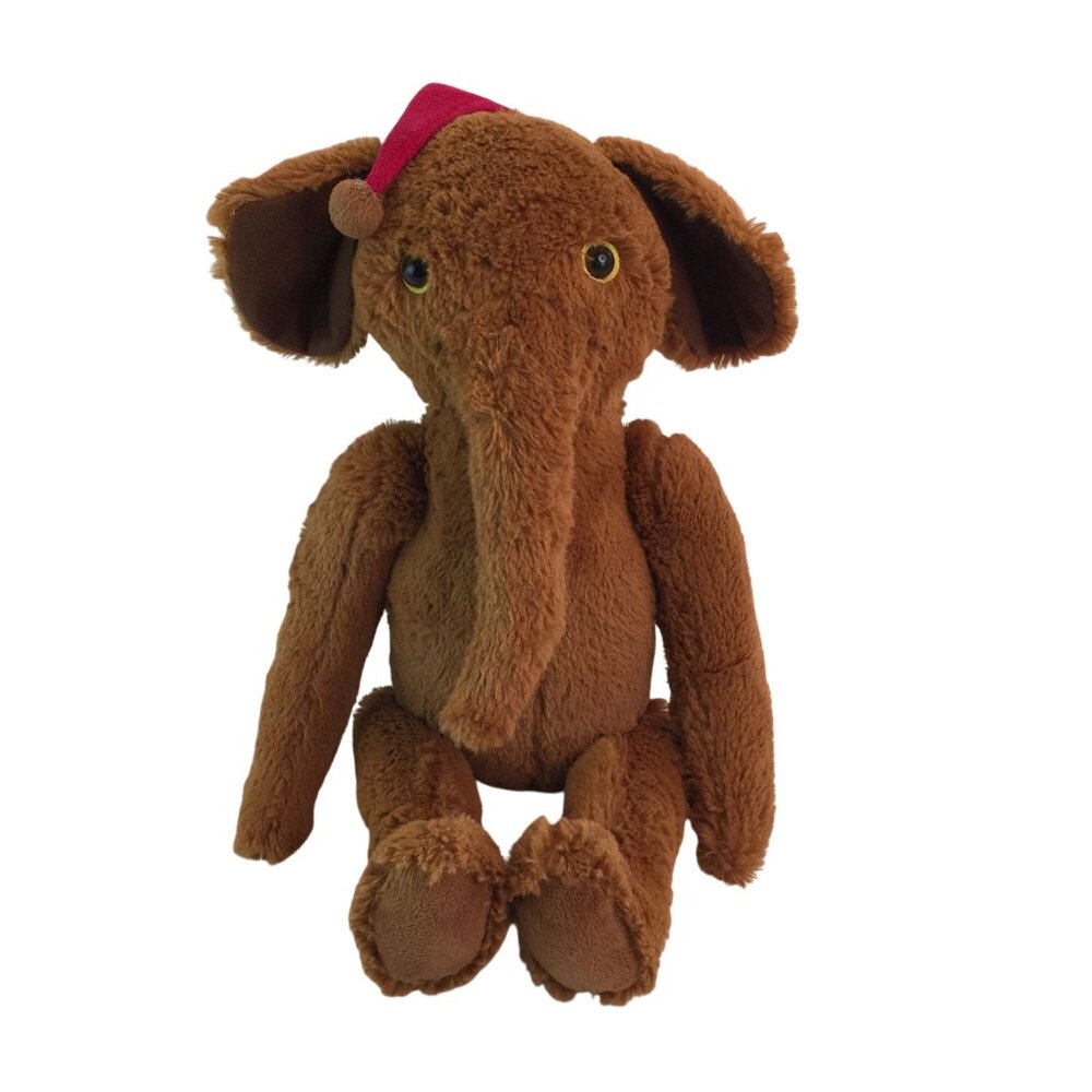 Victorian Trading Co Butterscotch Elephant Plush Mohair SoundBox Limited Edition